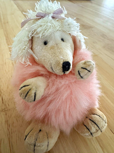Jellycat baby puffball poodle - baby,