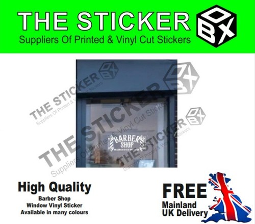 Barber shop salon window - barber,