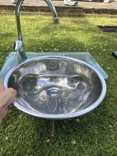 Guflielrni silver metal - silver, sink