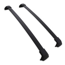 ALUMINIUM BLACK CROSS BARS ROOF BARS RACK PAIR FOR HONDA CR-V MK4 2012-2016