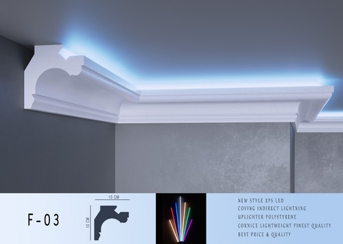 Xps led coving uplighter - xps,
