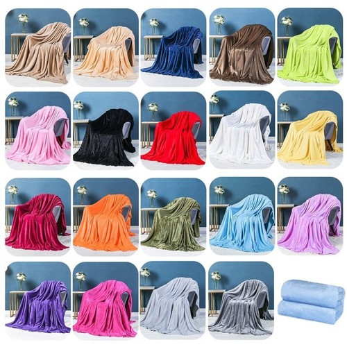 Luxury solid flannel fleece - luxury,