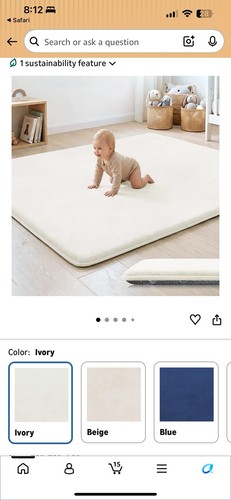 Papa mat thick baby floor - 1.3",