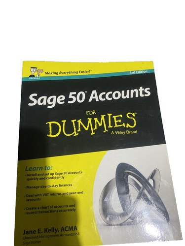 Sage accounts for dummies - sage,