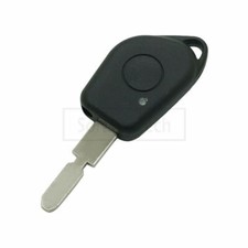 1 Button Remote Key Fob Shell Case Housing Blank Blade fit for PEUGEOT 406