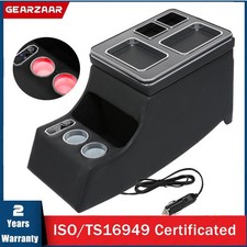 Center Console Armrest Black