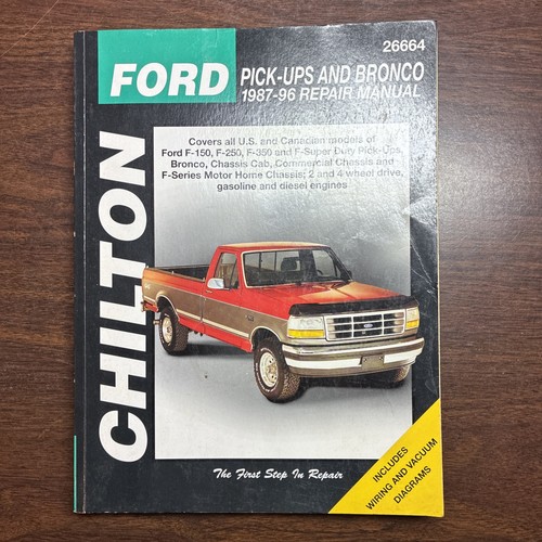 Chilton 26664 ford pick ups - ford, pick-ups