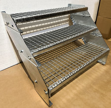 Metal staircase adjustable