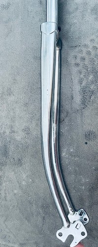 Vintage chrome road bike - ,