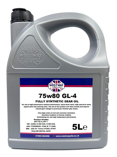 Synthetic 75w80 75w gear - synthetic, 75w/80