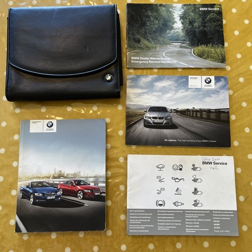 Bmw original leather folder - bmw,