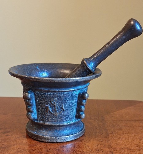 Rare antique c16th mortar - c16th,