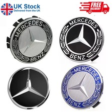 4x Mercedes Benz 75mm Alloy