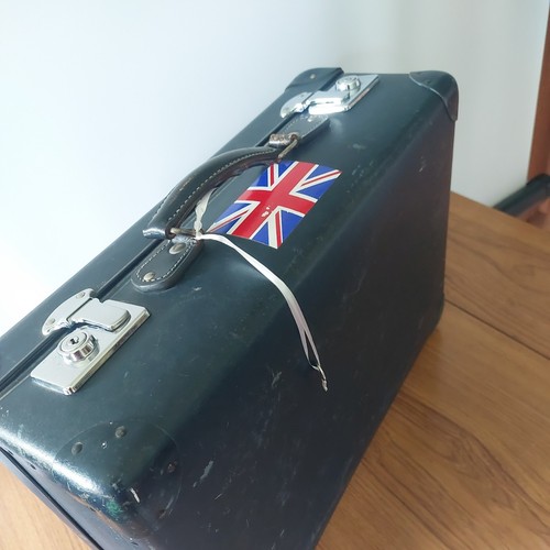 Vintage globetrotter navy blue - vintage,