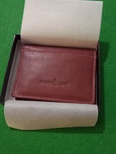CREDIT CARD WALLET GIANNI CONTI  ITALIAN LEATHER UNUSED  CHRISTMAS GIFT