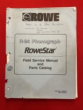 ROWE-AMI Rowe star R-94 Manual