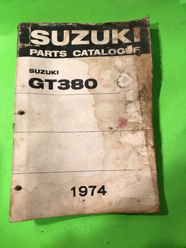 Suzuki parts catalogue 1974 - suzuki, gt