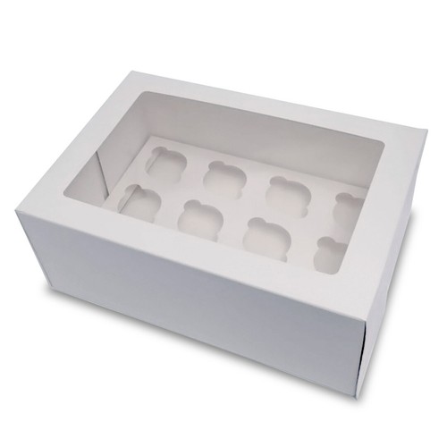 Cupcake boxes holds12 sturdy - cupcake,