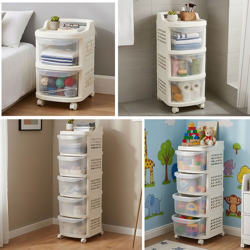 Plastic drawers trolley cart - drawers,