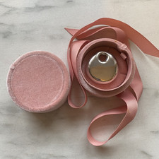 Links Of London Sterling Silver Pendant 925 Solid Heavy Large Round Modernist 