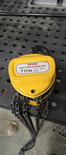 Ton chain block manual - 1,