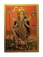 Goddess Kali Golden Magnet