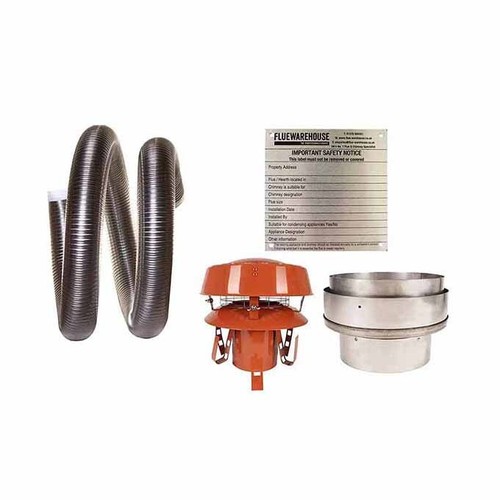 Flexible flue chimney - flexible,