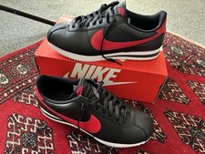 Nike Cortez Black Gym Red