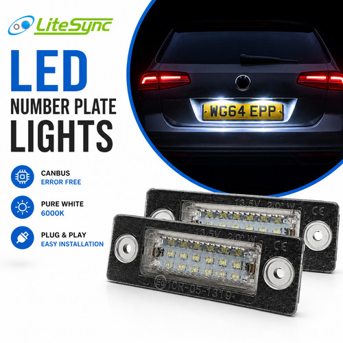 Smd led rear number licence - 18,