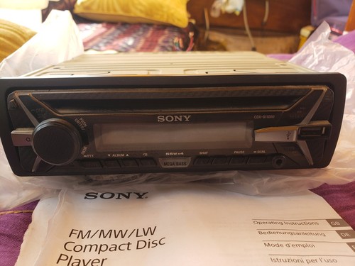 Sony radio cd - sony, player