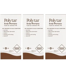 Polytar Scalp Shampoo 3 x 150ml