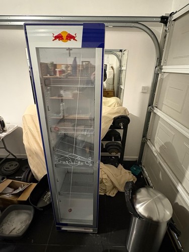 Red bull cooler - cooler, fridge