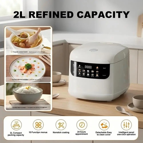 Compact electric rice - 2l,