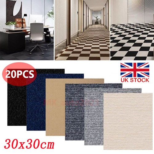 20x self adhesive carpet tiles - 20x,