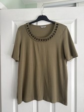 M&S Khaki Ribbed 100% Cotton