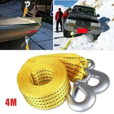 Vehicle Tow Rope Car Tow Rope Hooks Van Road Recovery Nylon Trailer Rope