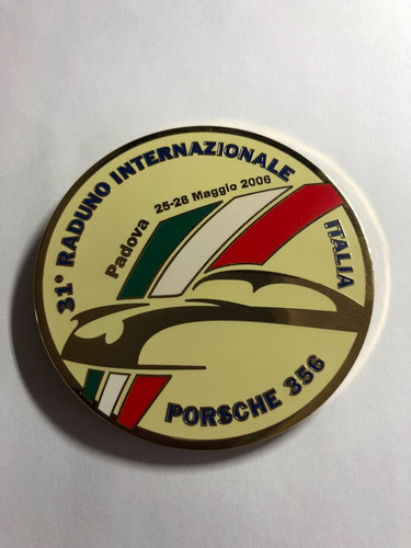 Enamel automobile car badge - automobile,