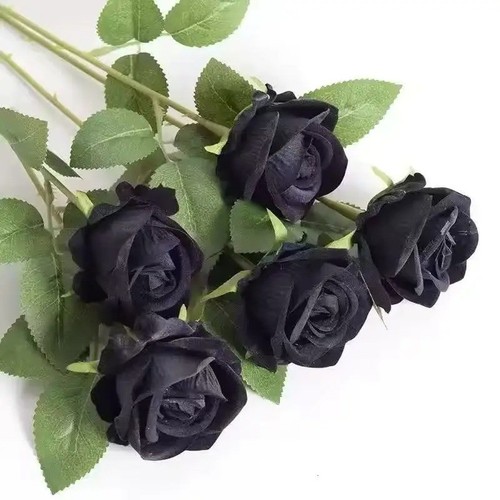 20pcs artificial single rose - single,