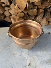 Vintage Brass Plant Pot Holder