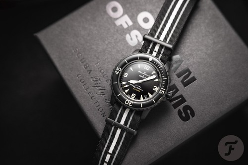 Blancpain swatch bioceramic - blancpain,