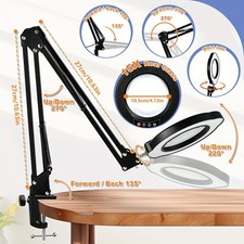 15X Magnifying Glass with LED