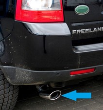 Exhaust chrome tailpipe trim