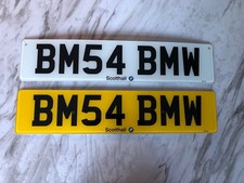 BM54 BMW Private Personalised