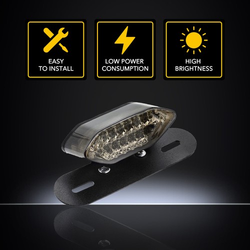 Motorcycle led brake signals - motorcycle,