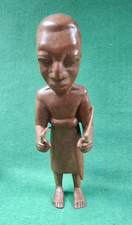 Vintage Wooden 10" African