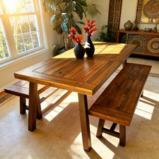 Industrial Solid Wood & Metal