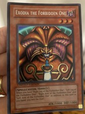Exodia The Forbidden One MC1-EN001 Secret Rare Limited Edition LP Condition