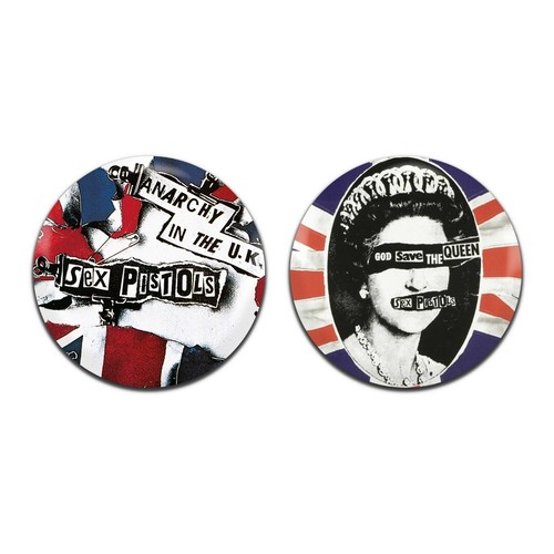 Sex pistols anarchy punk - 2x,