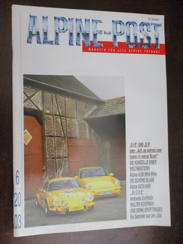 Alpine post 2003 magazine - alpine,