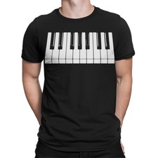 Piano Mens Womens Kids T Shirt Cool Piano Keyboard Lovers  Tee Top